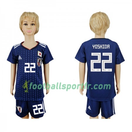 Tenue Japon Yoshida 22 Enfant Domicile Coupe du monde 2018 Maillot de Foot
